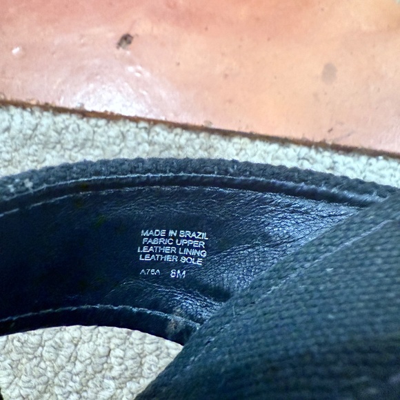 Tory Burch Canvas Espadrille Heels 8M - Picture 3 of 3